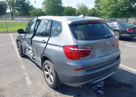 2012 BMW X3 xDrive28I from USA, damaged, VIN 5UXWX5C5XCL719235